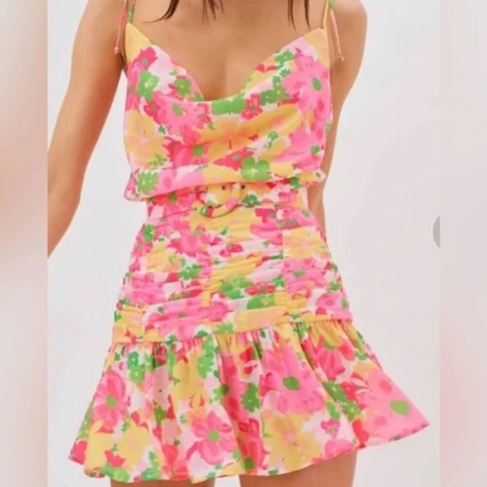 For Love & Lemons Miranda Mini Dress - NWT